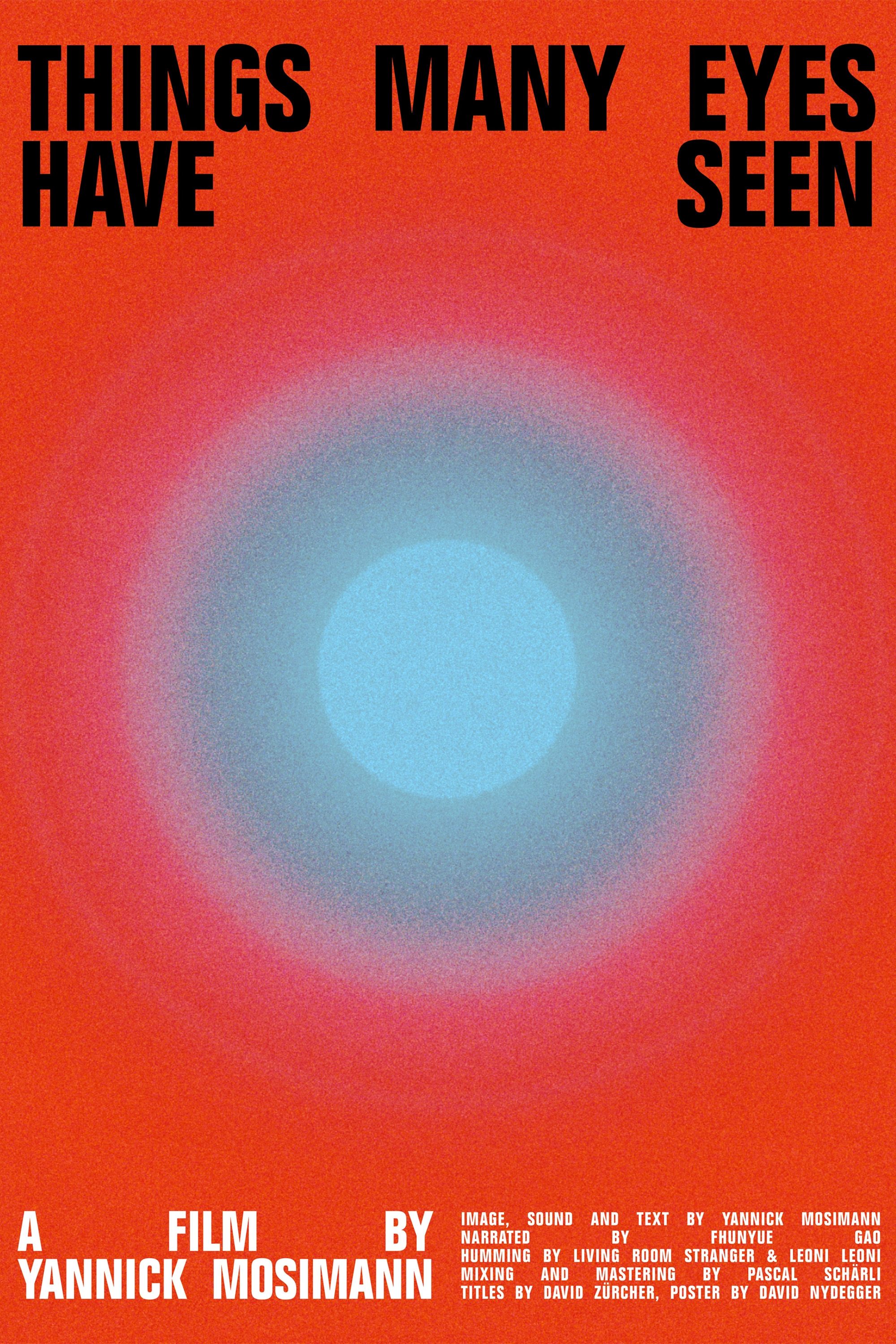 Poster de Things many have eyes seen