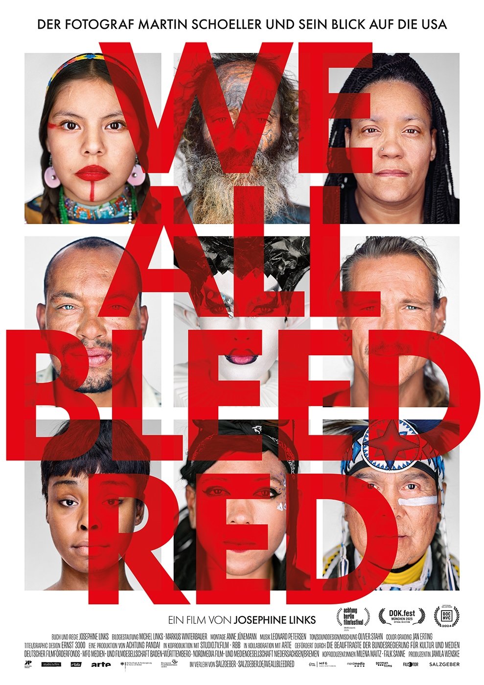 Poster de We All Bleed Red