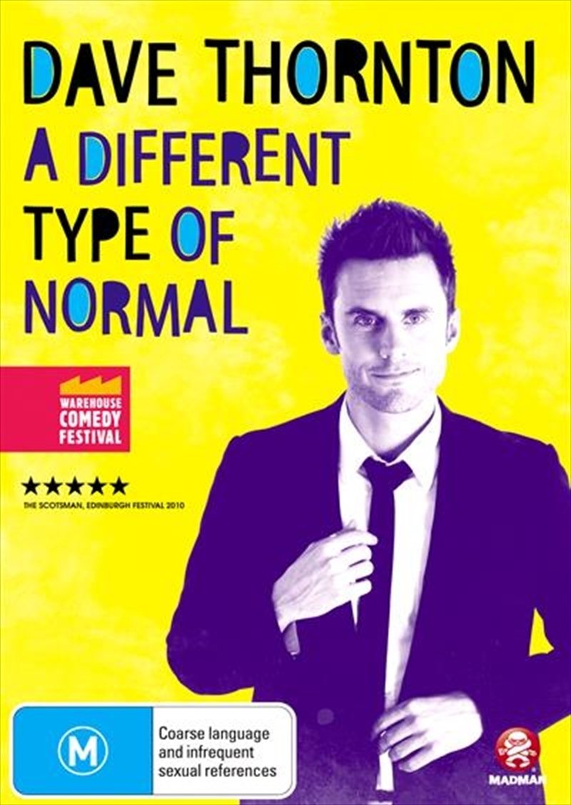 Poster de Dave Thornton: A Different Type of Normal