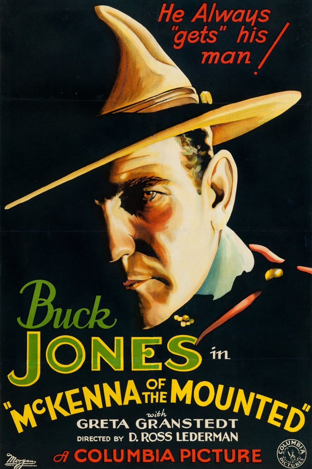 Poster de McKenna of the Mounted