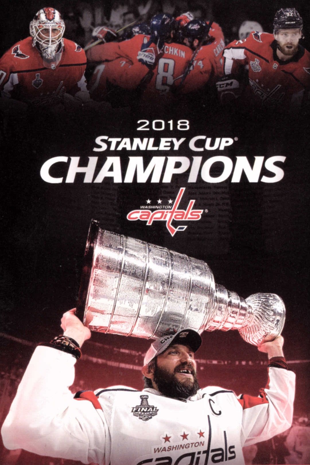 Poster de Washington Capitals 2018 Stanley Cup Champions