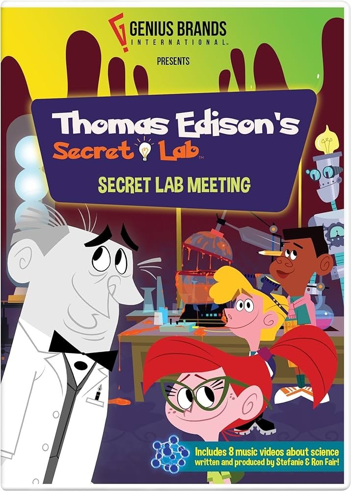Poster de Thomas Edison's Secret Lab