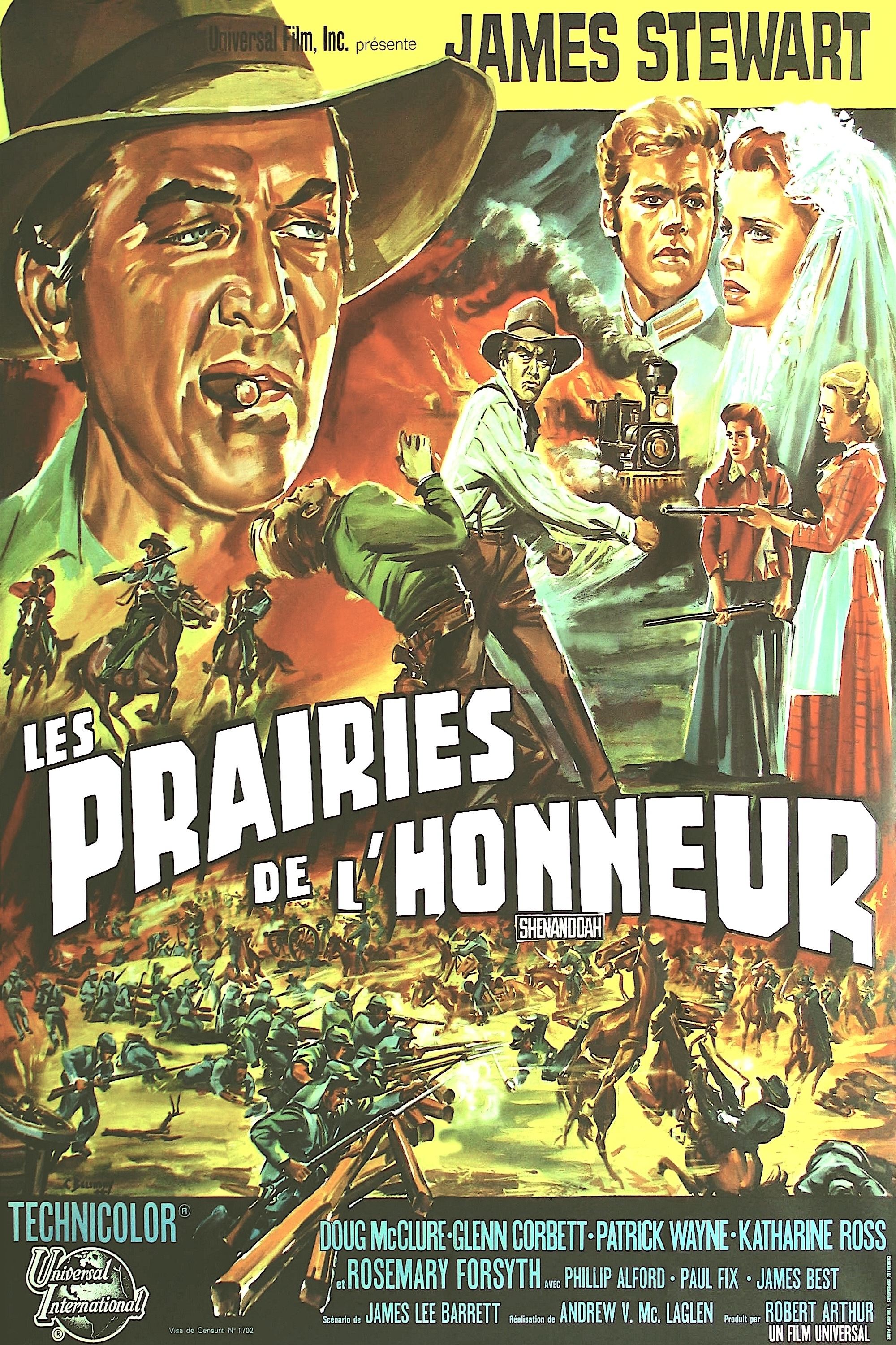 Affiche du film Shenandoah