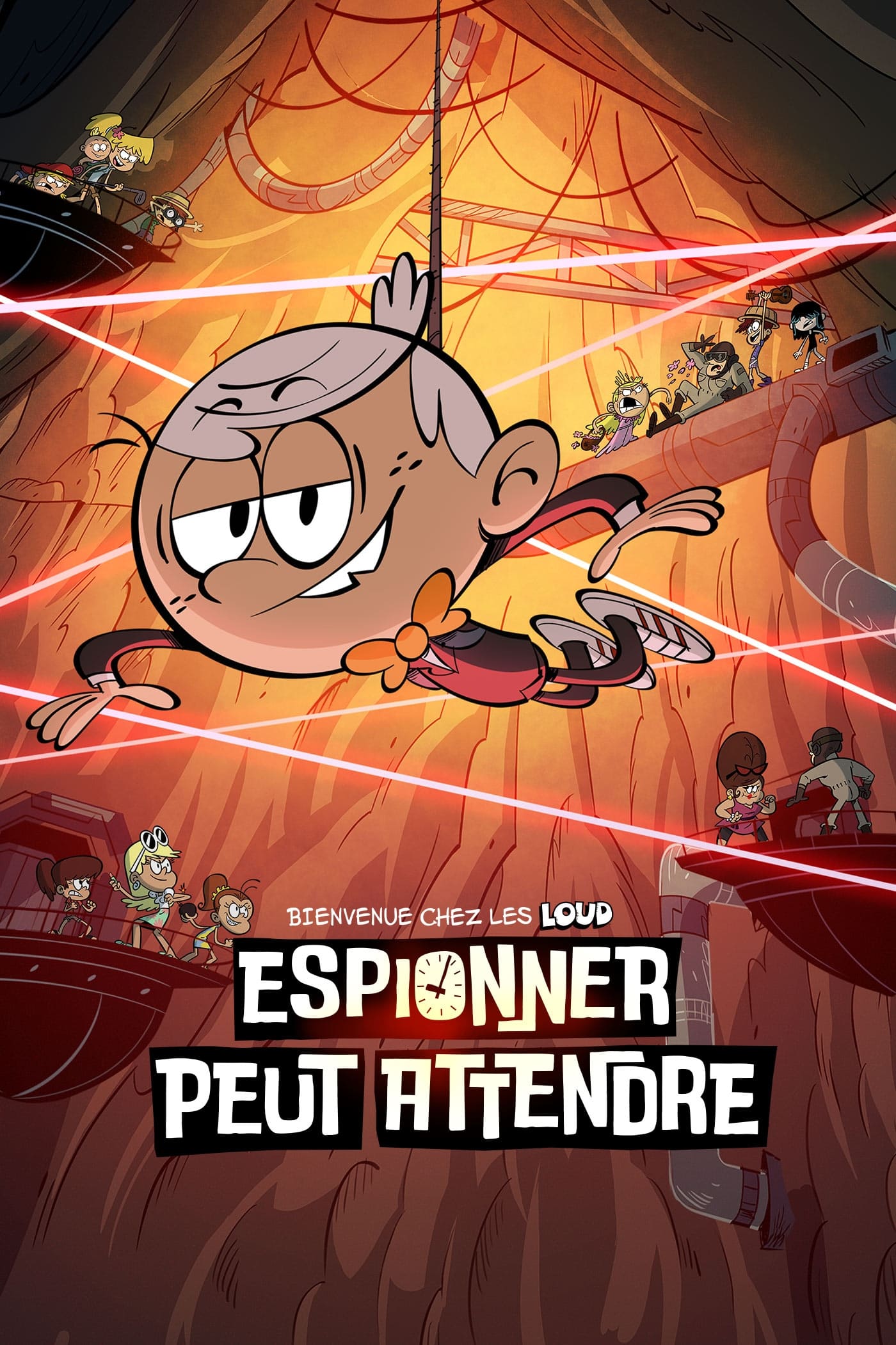 Affiche du film Bienvenue chez les Loud - Espionner peut attendre