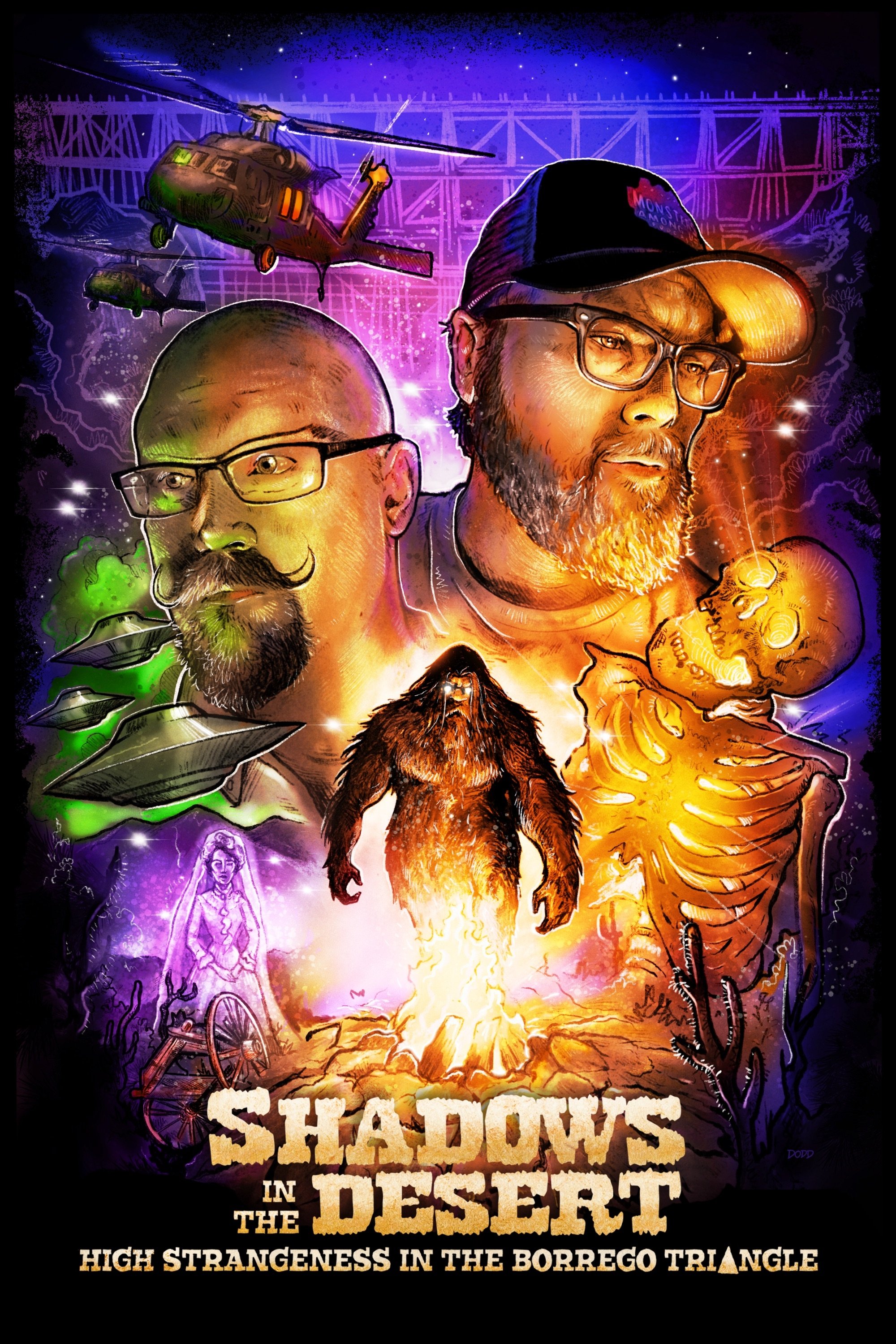 Poster de Shadows in the Desert: High Strangeness in the Borrego Triangle
