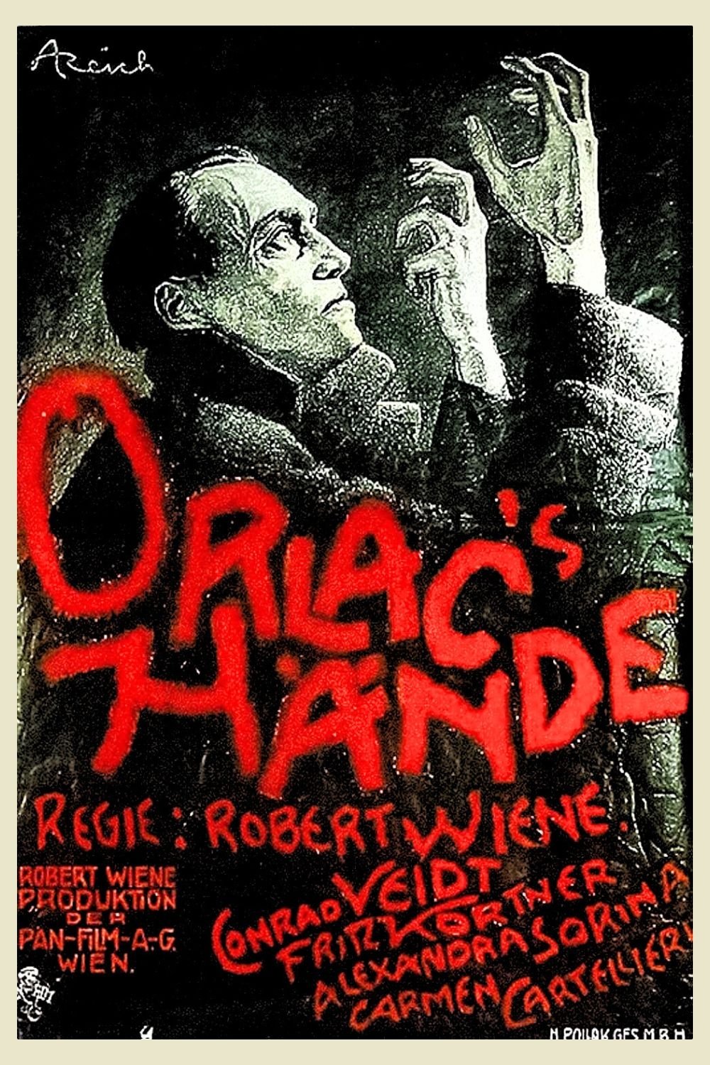 Poster de As Mãos de Orlac