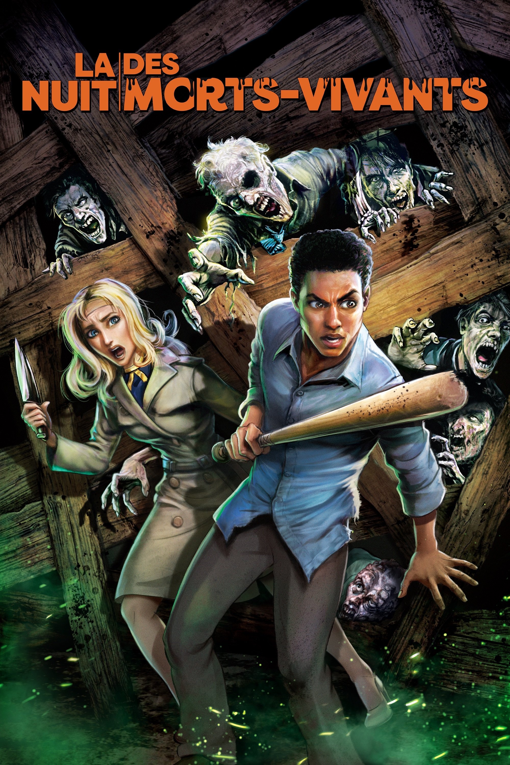 Affiche du film Night of the Animated Dead