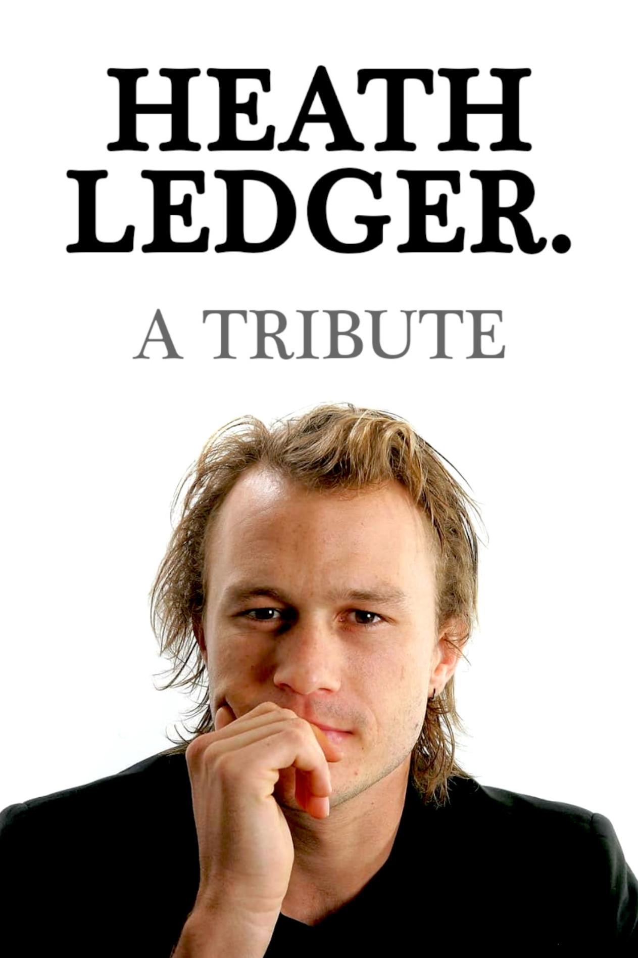 Affiche du film Heath Ledger: A Tribute