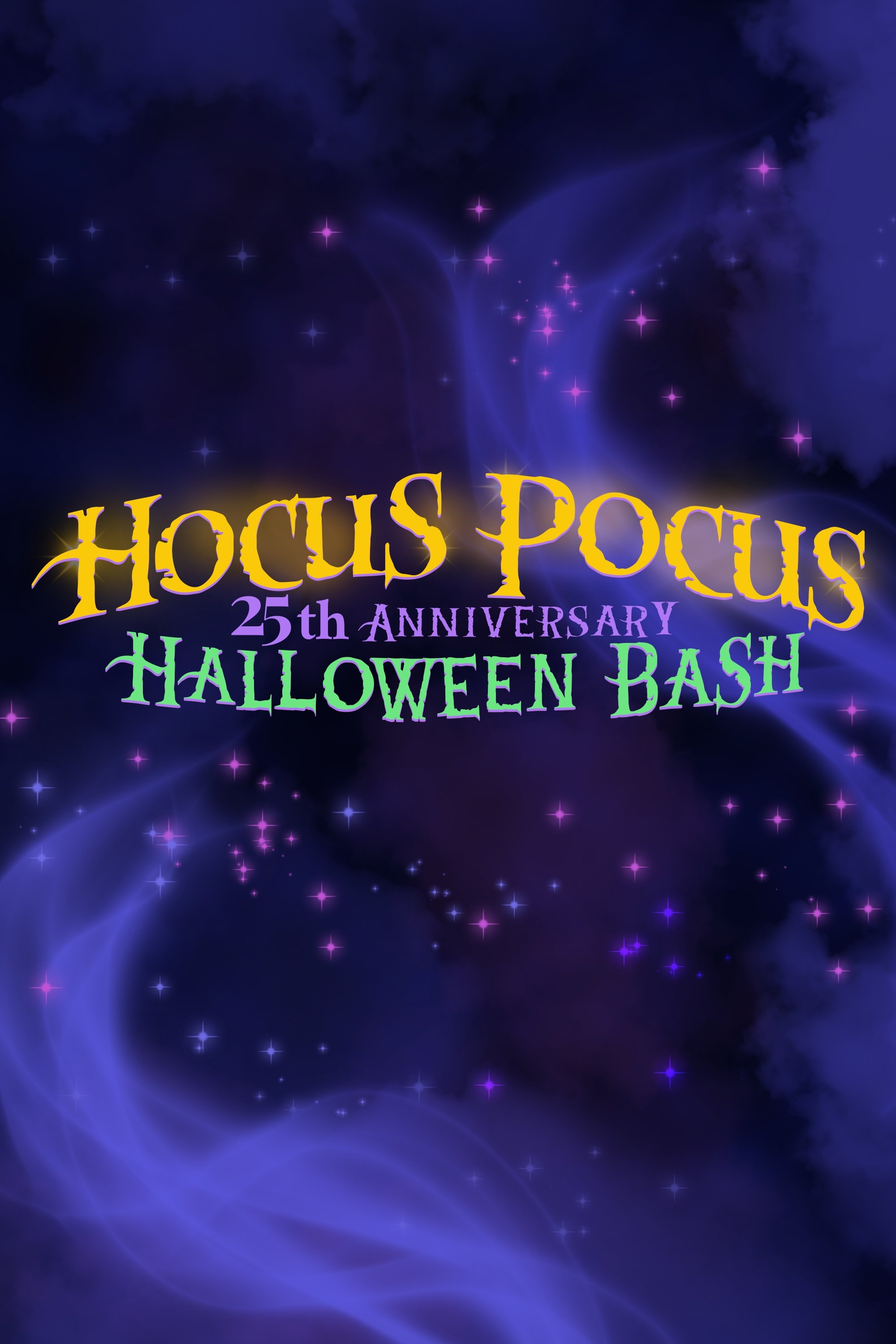 Hocus Pocus 25th Anniversary Halloween Bash poster