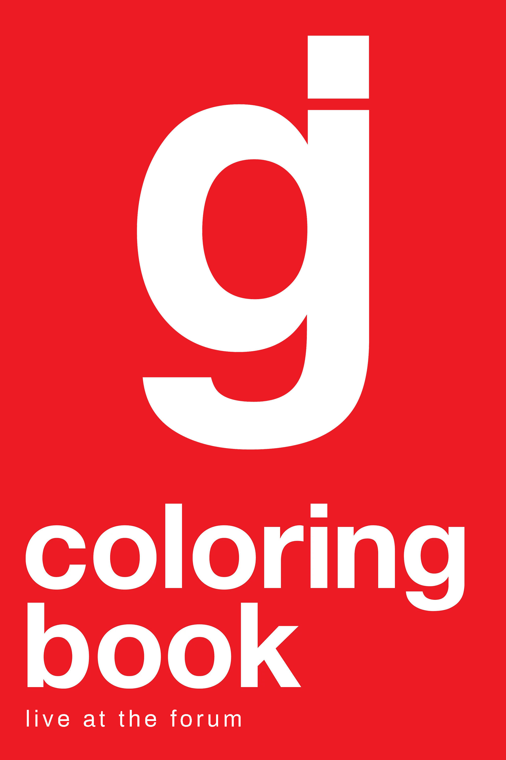 Poster de Glassjaw - Coloring Book live at the Forum