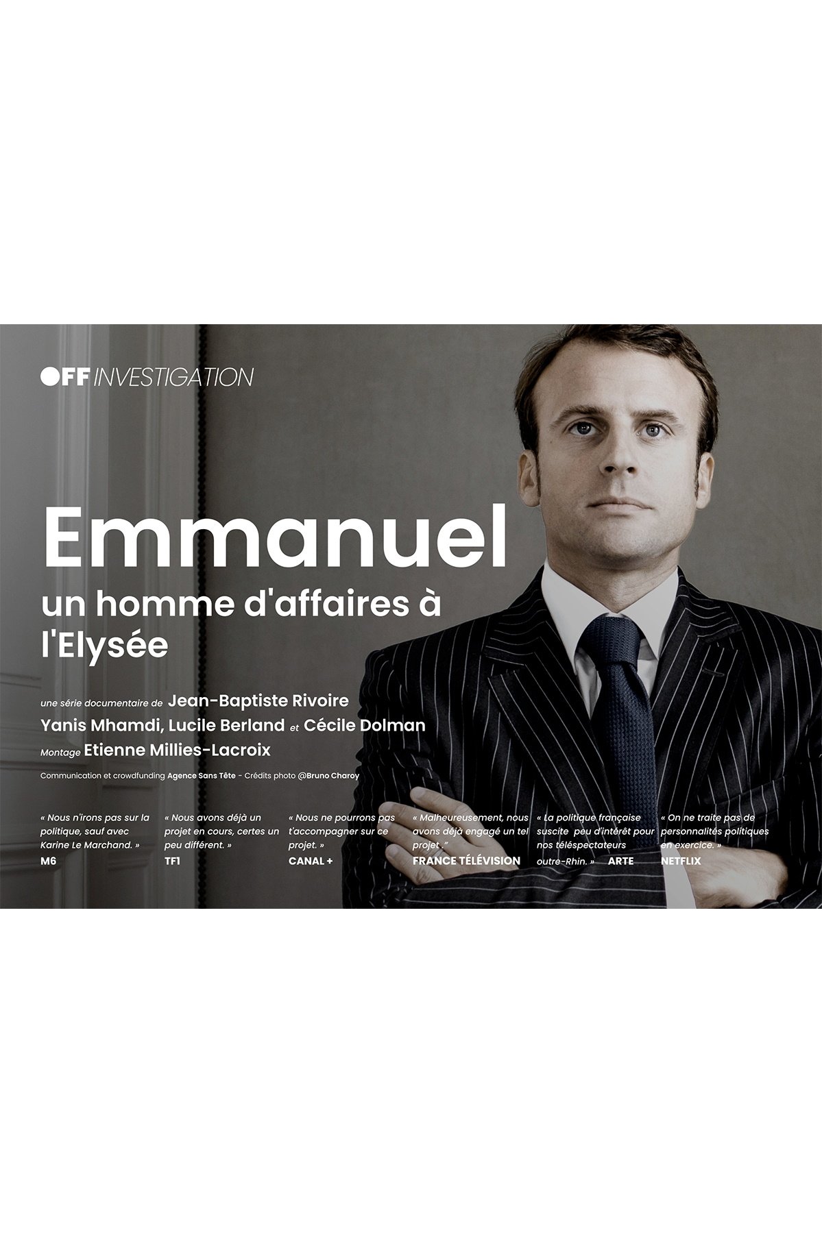Poster de Emmanuel, un homme d'affaire à l'Élysée