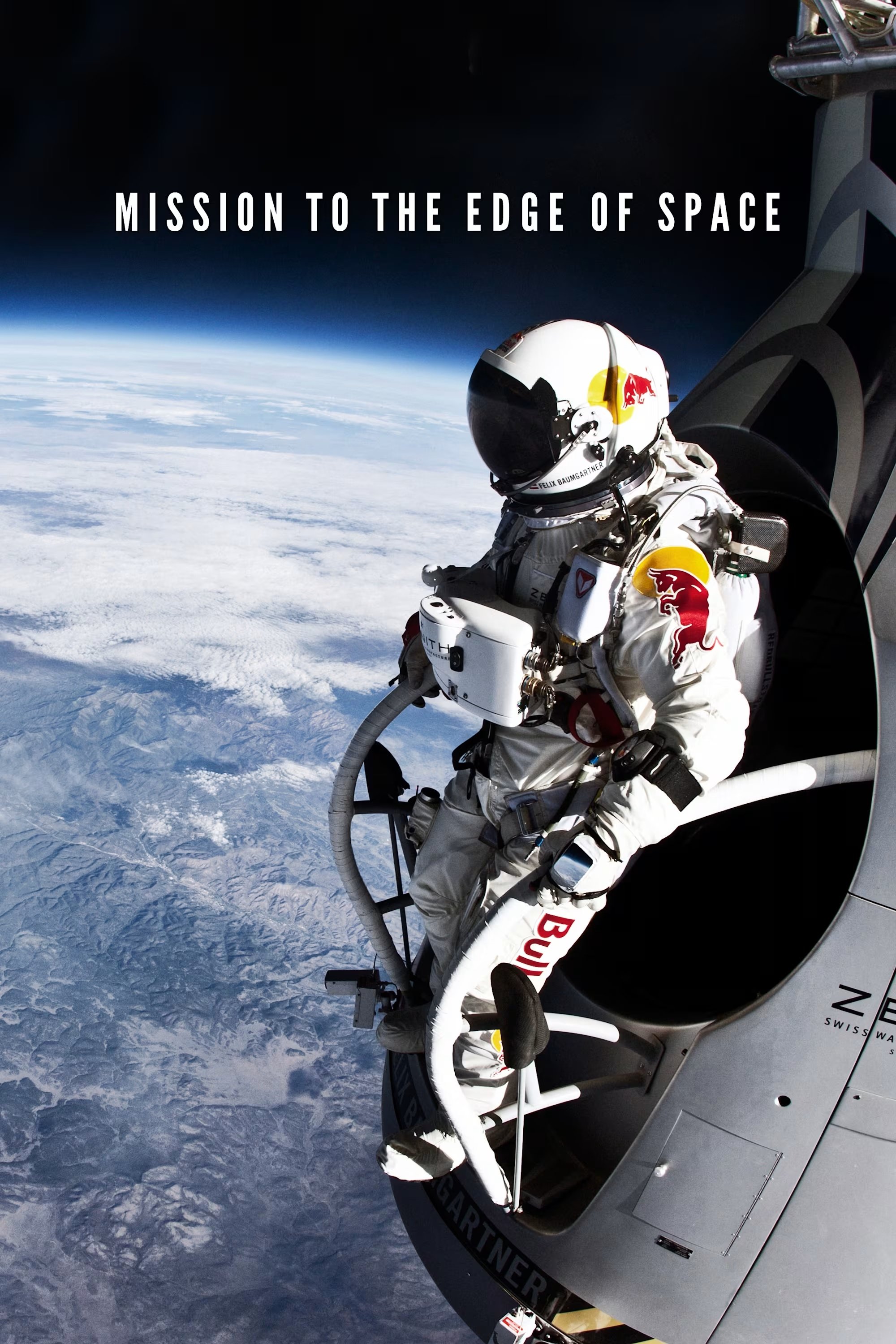 Poster de Missão No Limite do Espaço: A Verdadeira História do Red Bull Stratos