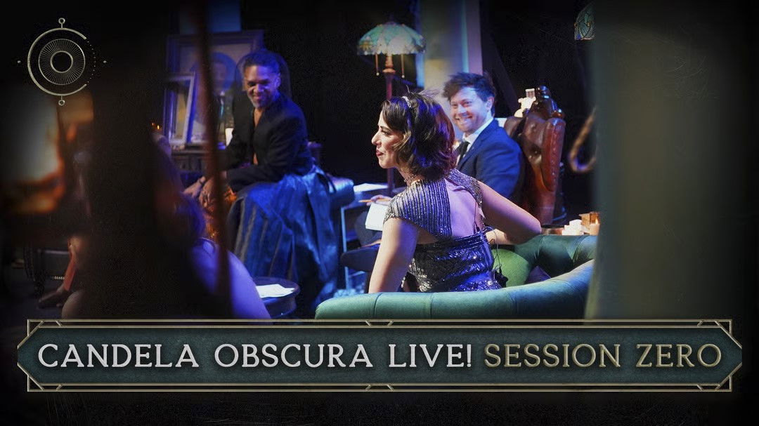 Creating Characters for The Circle of the Silver Screen at our LIVE Candela Obscura Show