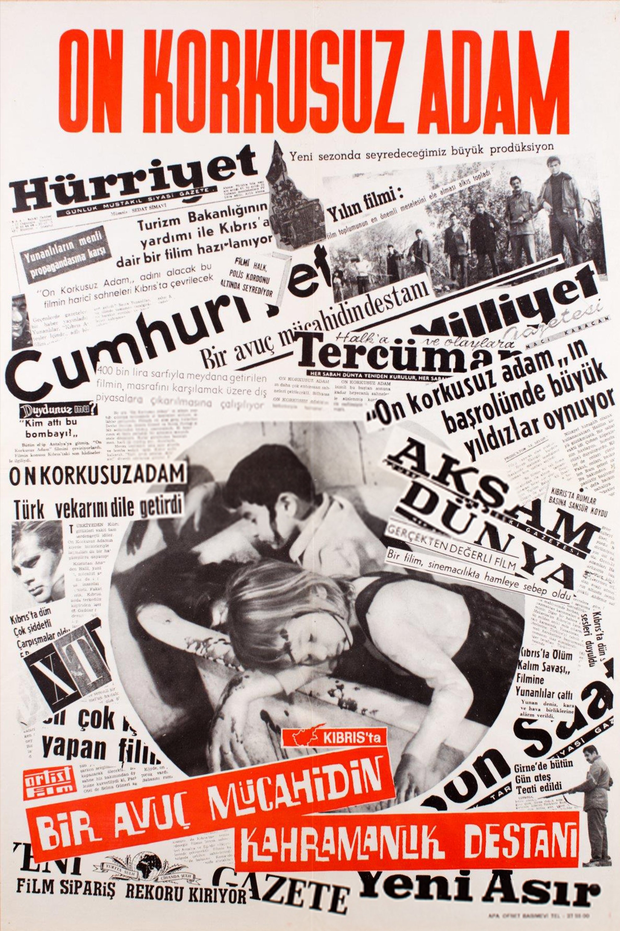Poster de On Korkusuz Adam