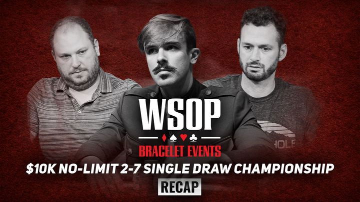 Event #38 $10K No-Limit 2-7 Single Draw Championship Recap