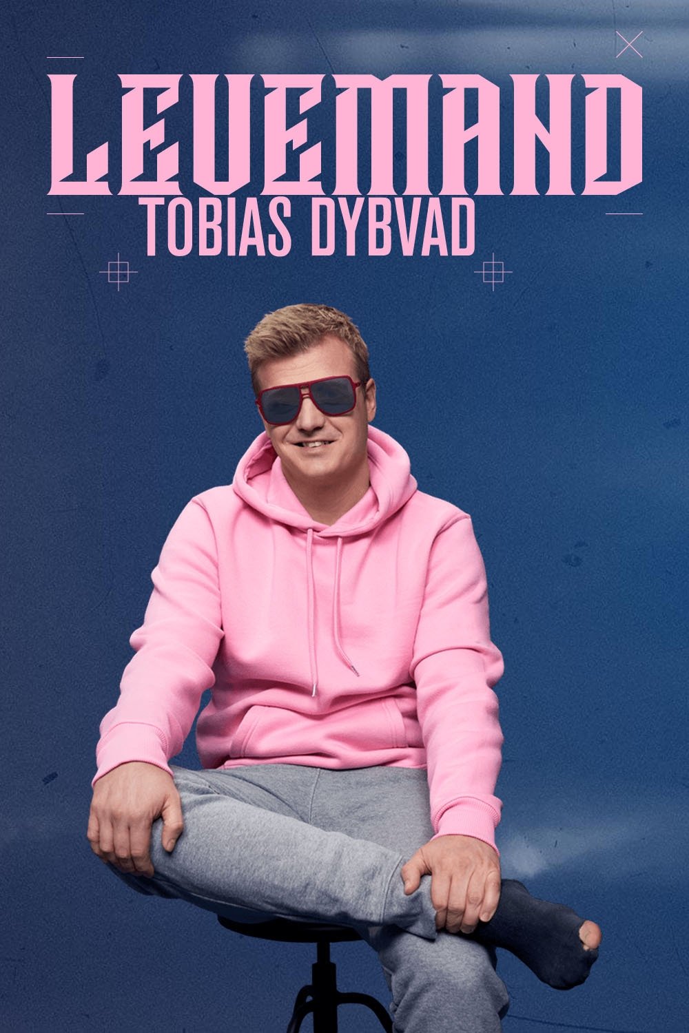 Poster de Tobias Dybvad: Levemand