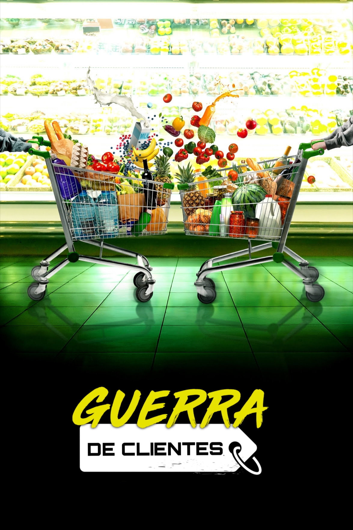 Poster de Clientes Em Guerra