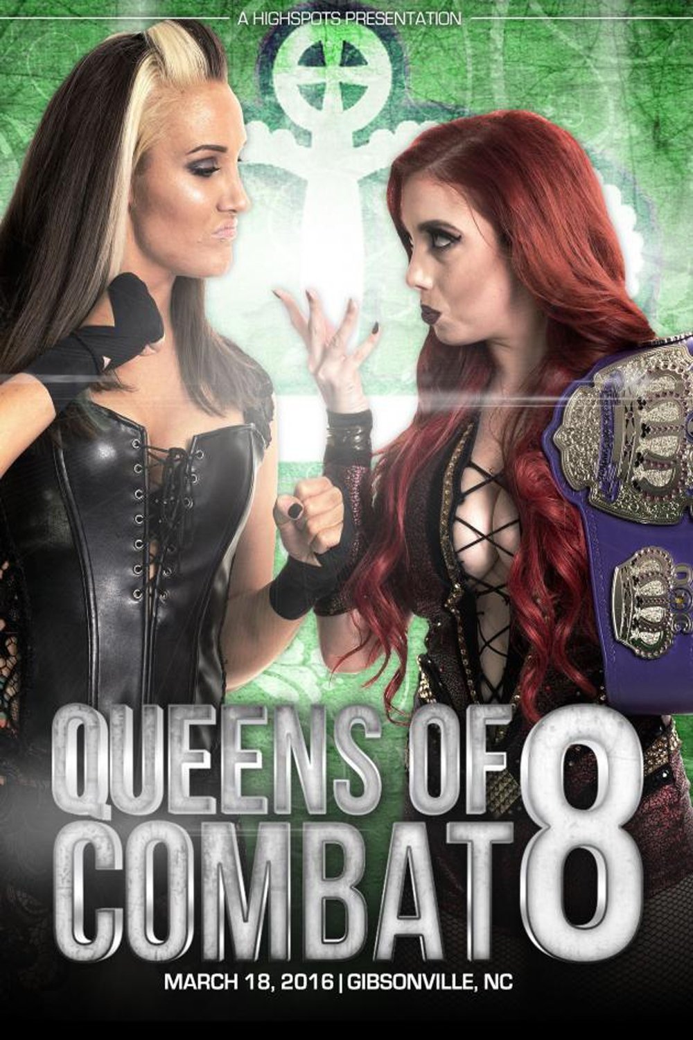Poster de Queens of Combat QOC 8