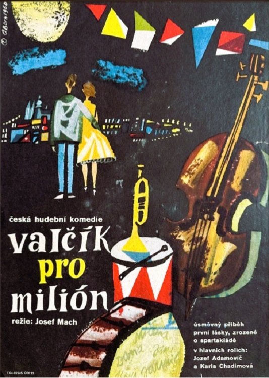 Poster de Valčík pro milión
