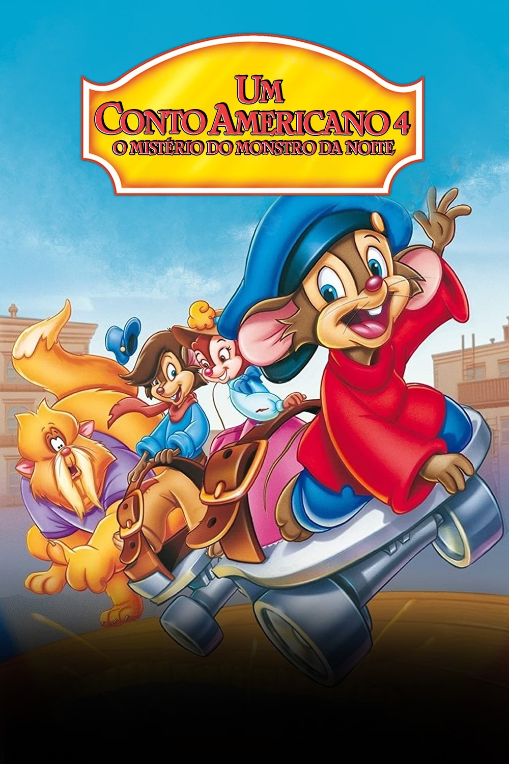 Poster de Um Conto Americano 4: O Mistério do Monstro da Noite
