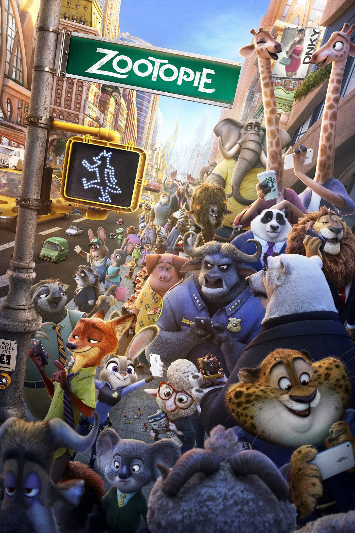 Affiche de Zootopie