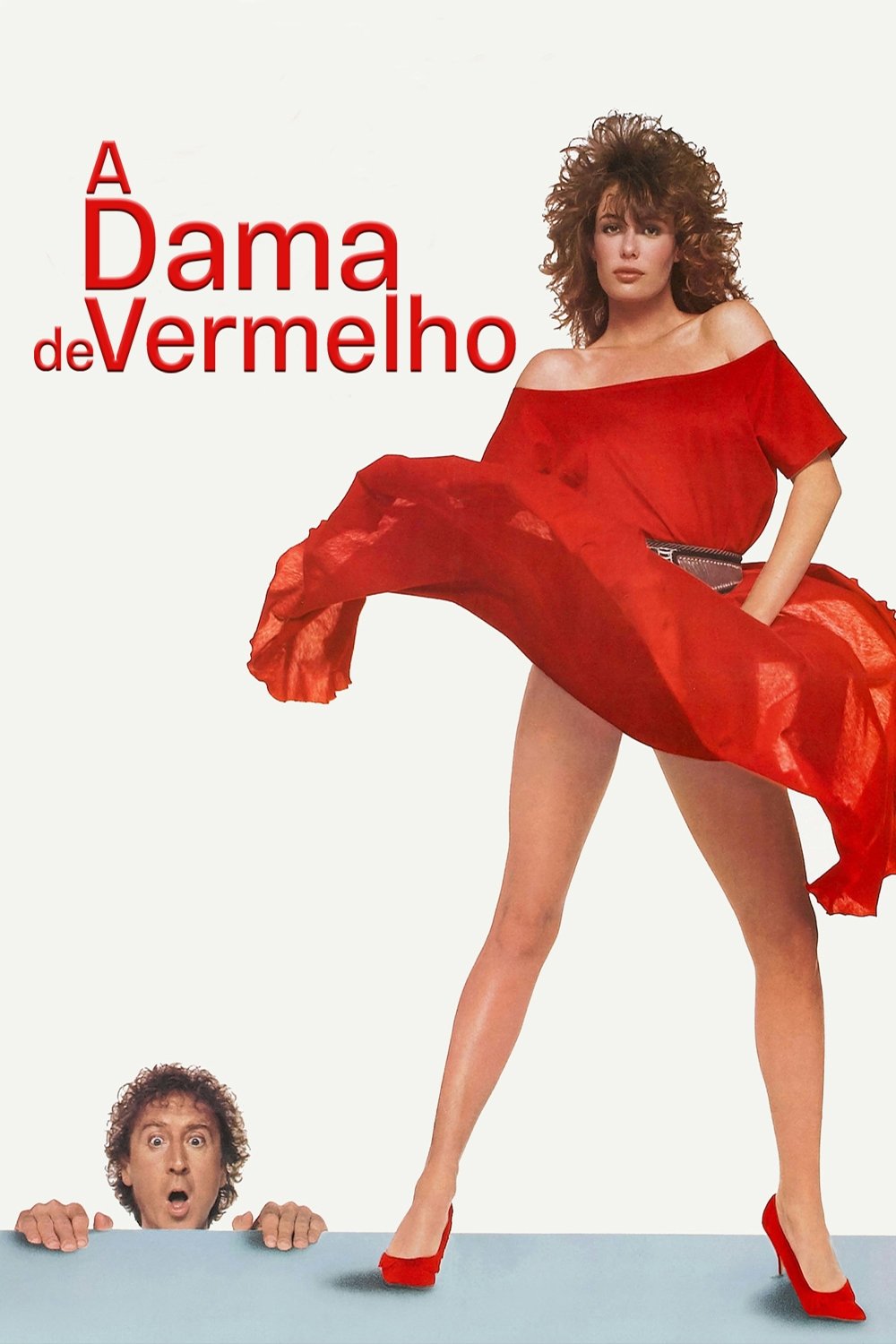 Poster de A Dama de Vermelho