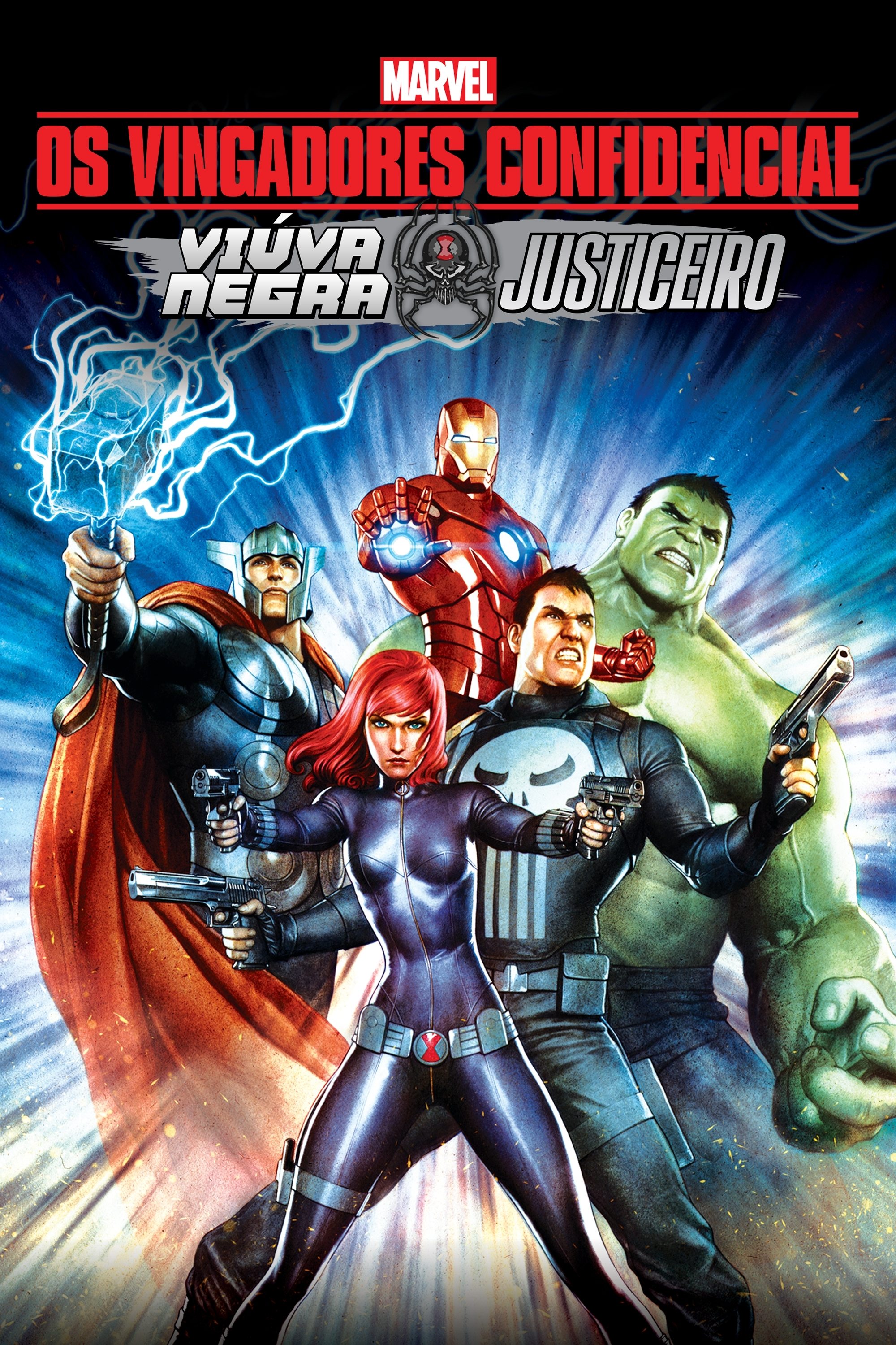 Poster de Os Vingadores Confidencial: Viúva Negra & Justiceiro