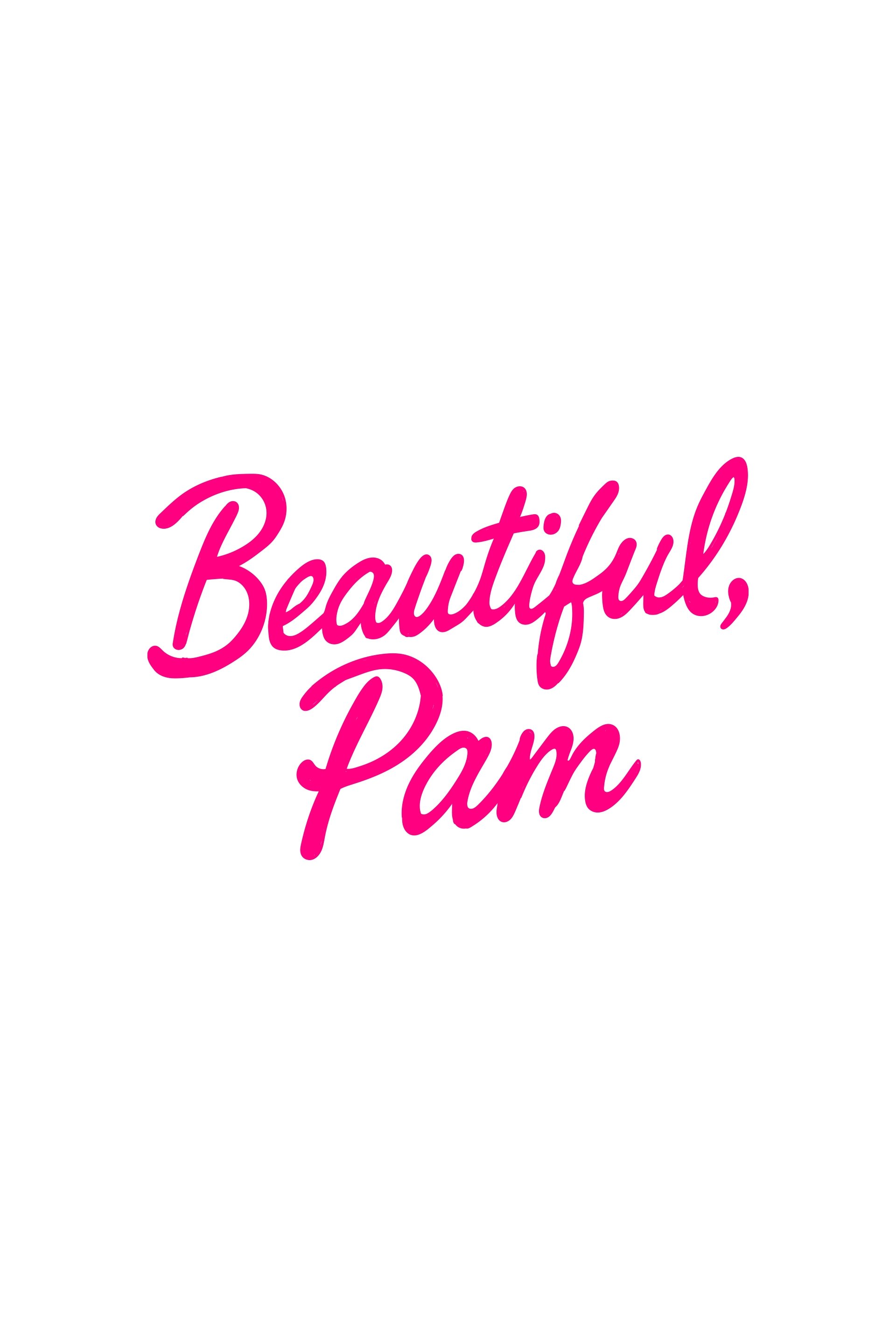 Poster de Beautiful, Pam