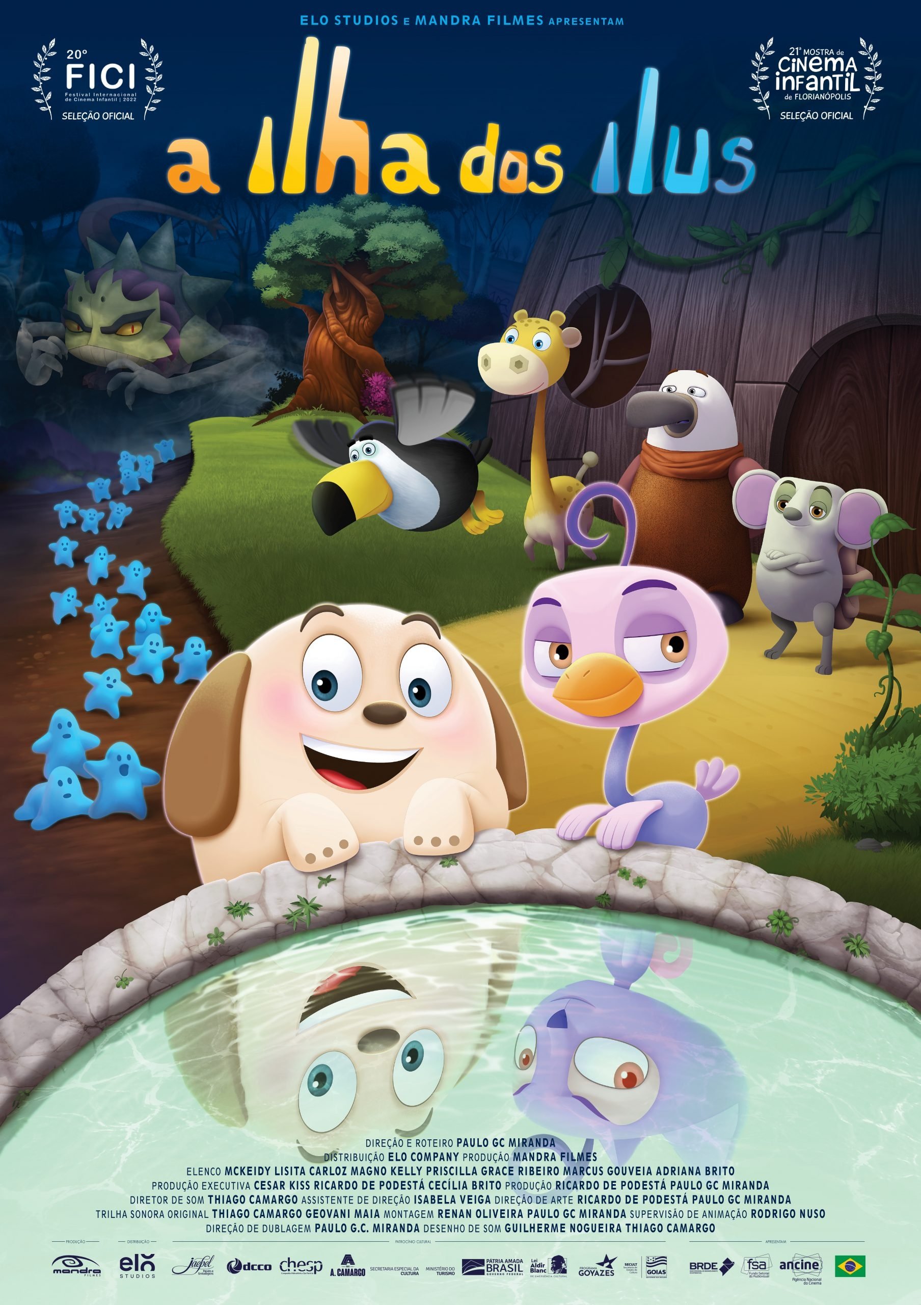 Poster de A Ilha dos Ilús