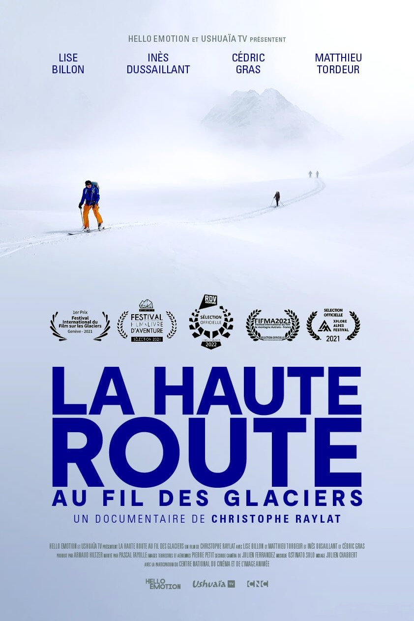 Poster de La Haute Route au fil des glaciers