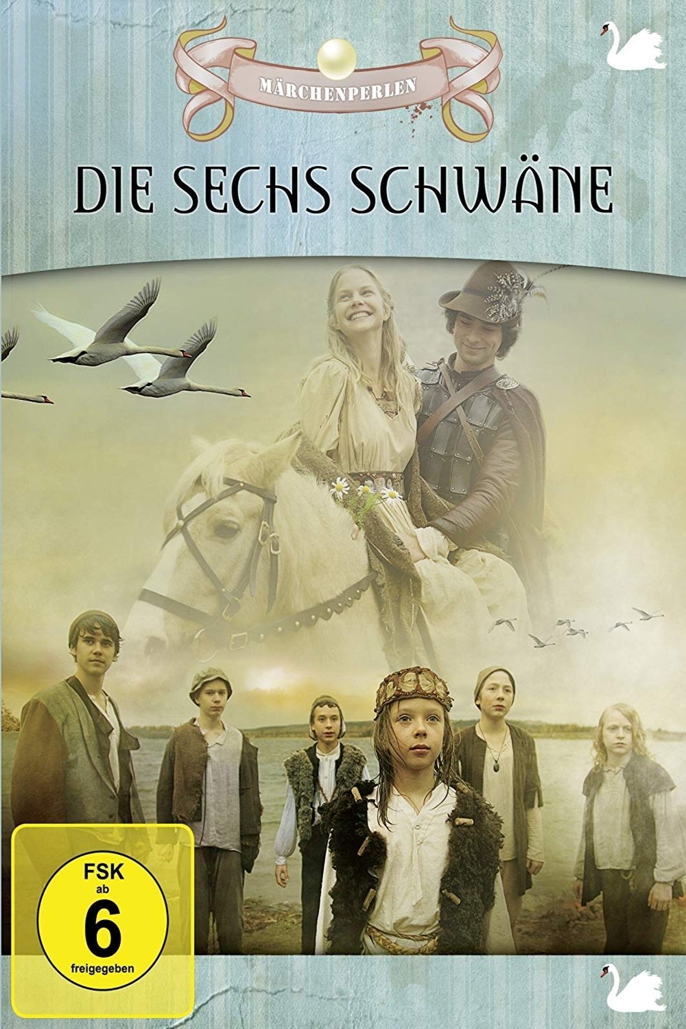 Affiche du film Les Six Frères Cygnes