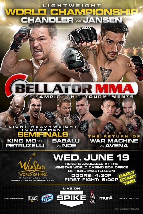 Affiche du film Bellator 96