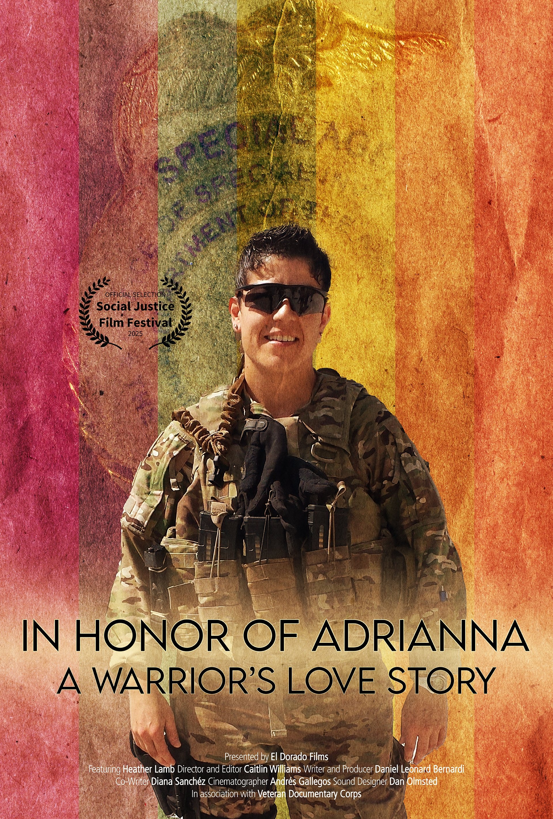 Poster de In Honor of Adrianna: A Warrior's Love Story