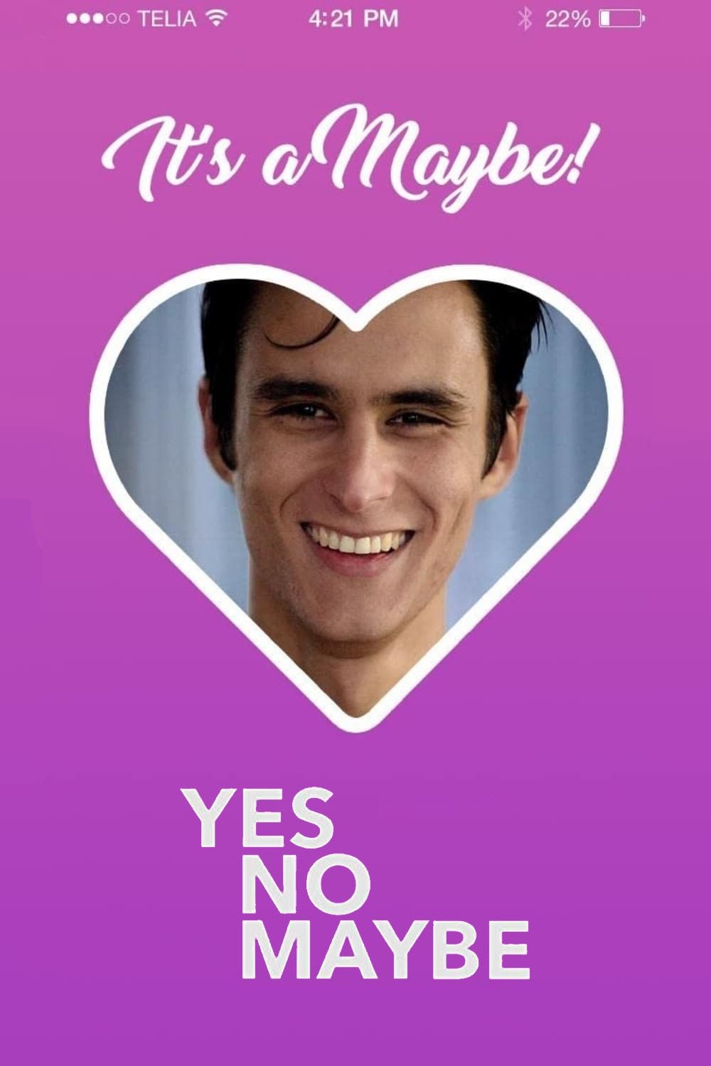 Poster de Yes No Maybe