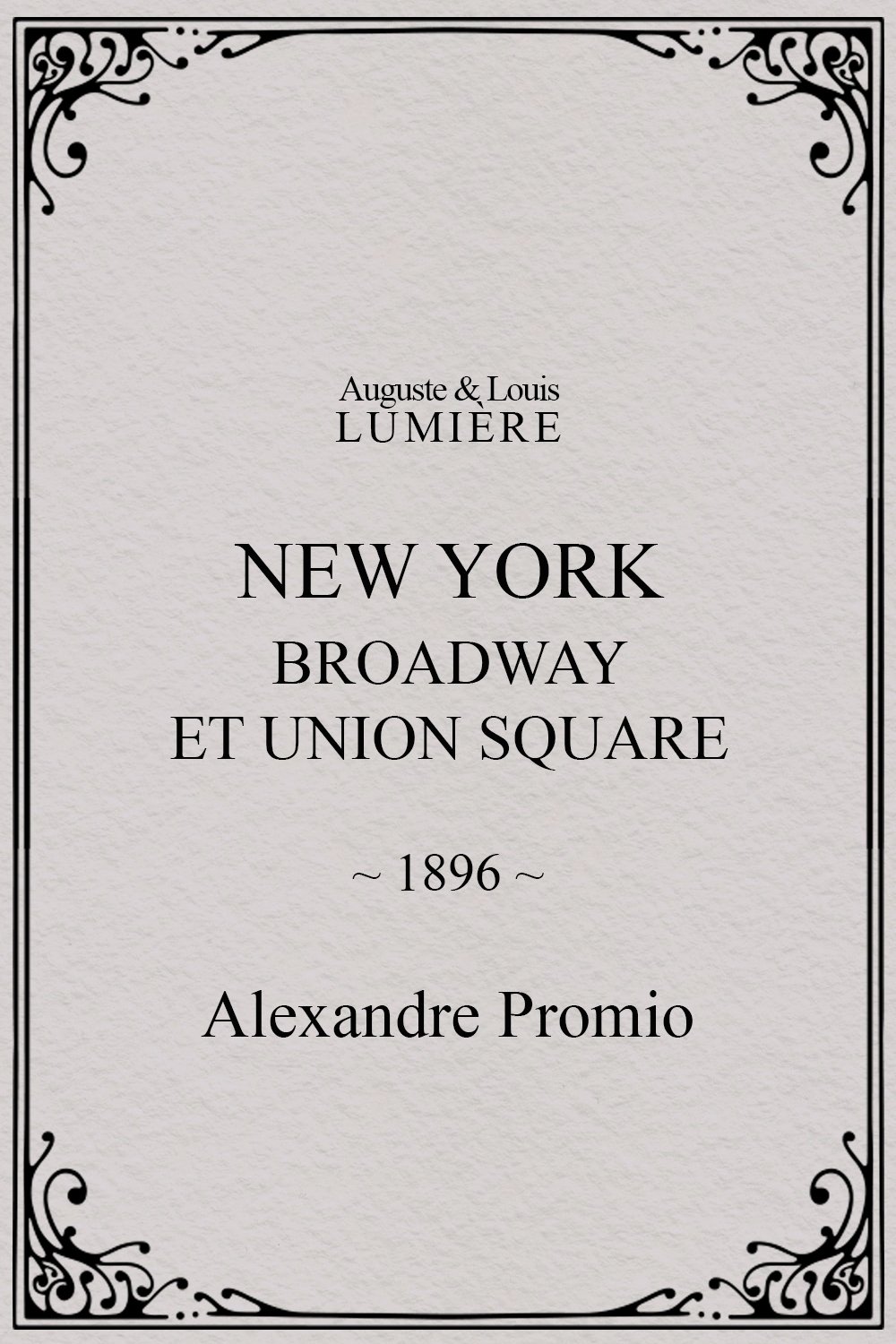 New York: Broadway at Union Square