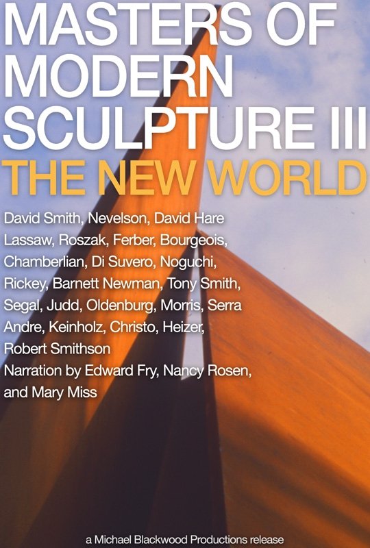 Poster de Masters of Modern Sculpture Part III: The New World