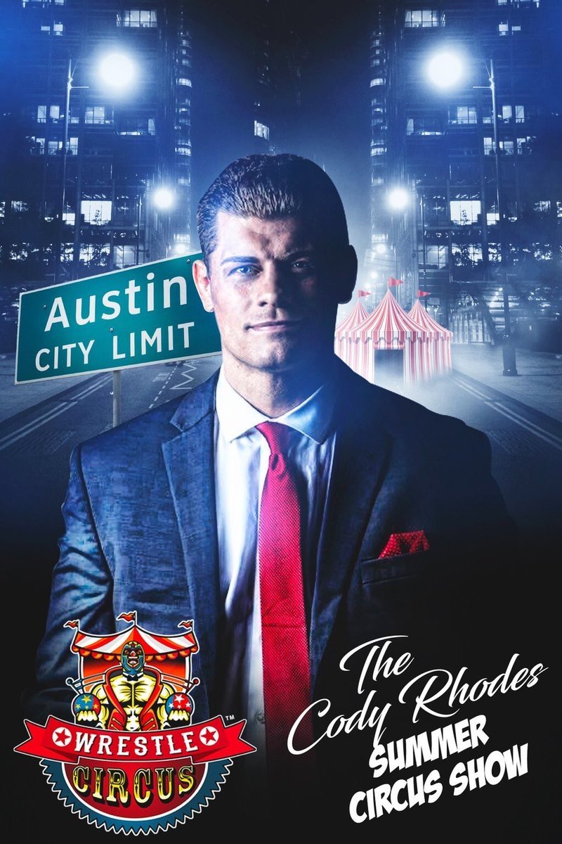 Poster de WrestleCircus: The Cody Rhodes Summer Circus Show