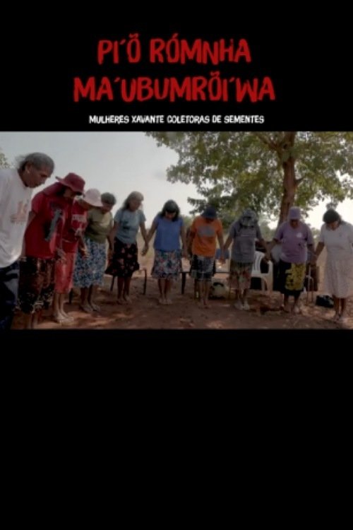 Poster de Pi’õ rómnha ma’ubumrõi’wa - Mulheres Xavante Coletoras de Sementes