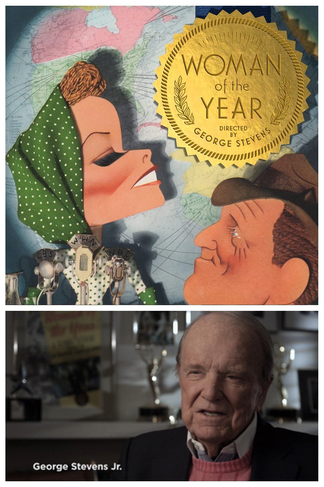 Poster de George Stevens Jr. on 'Woman of the Year'