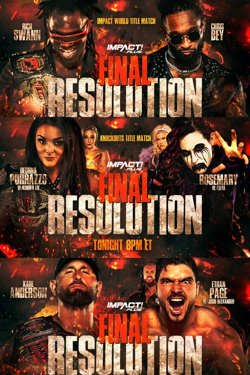 Poster de IMPACT Wrestling: Final Resolution 2020