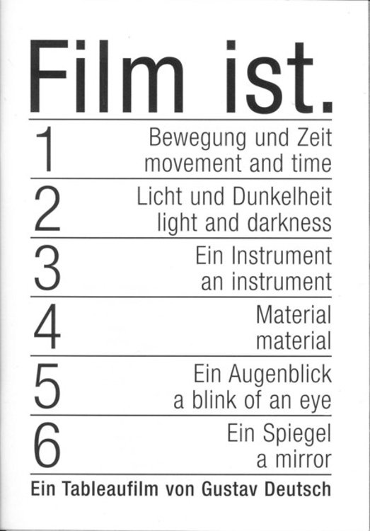 Poster de Film ist. 1-6