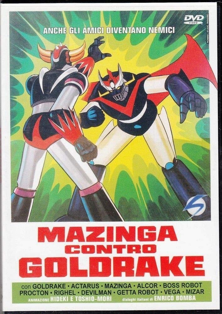 Poster de Mazinga contro Goldrake
