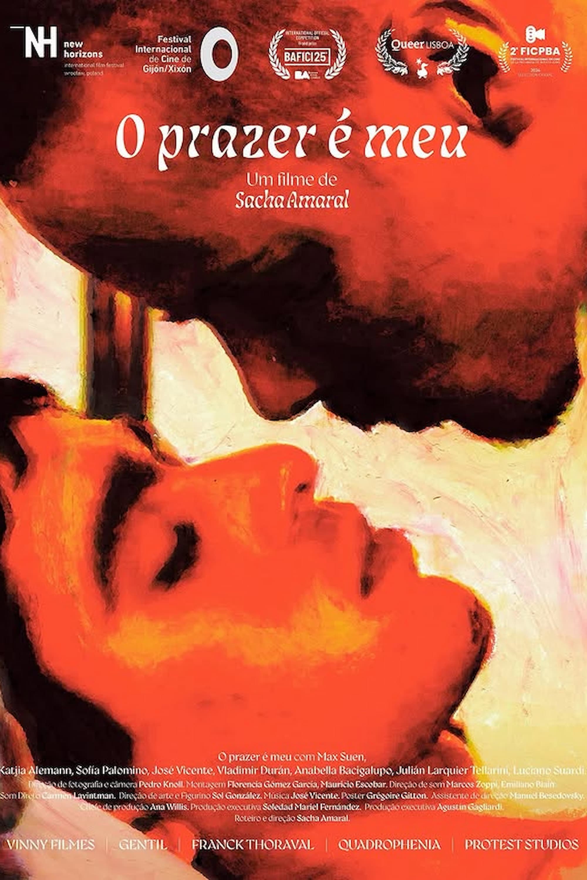 Poster de O Prazer é meu