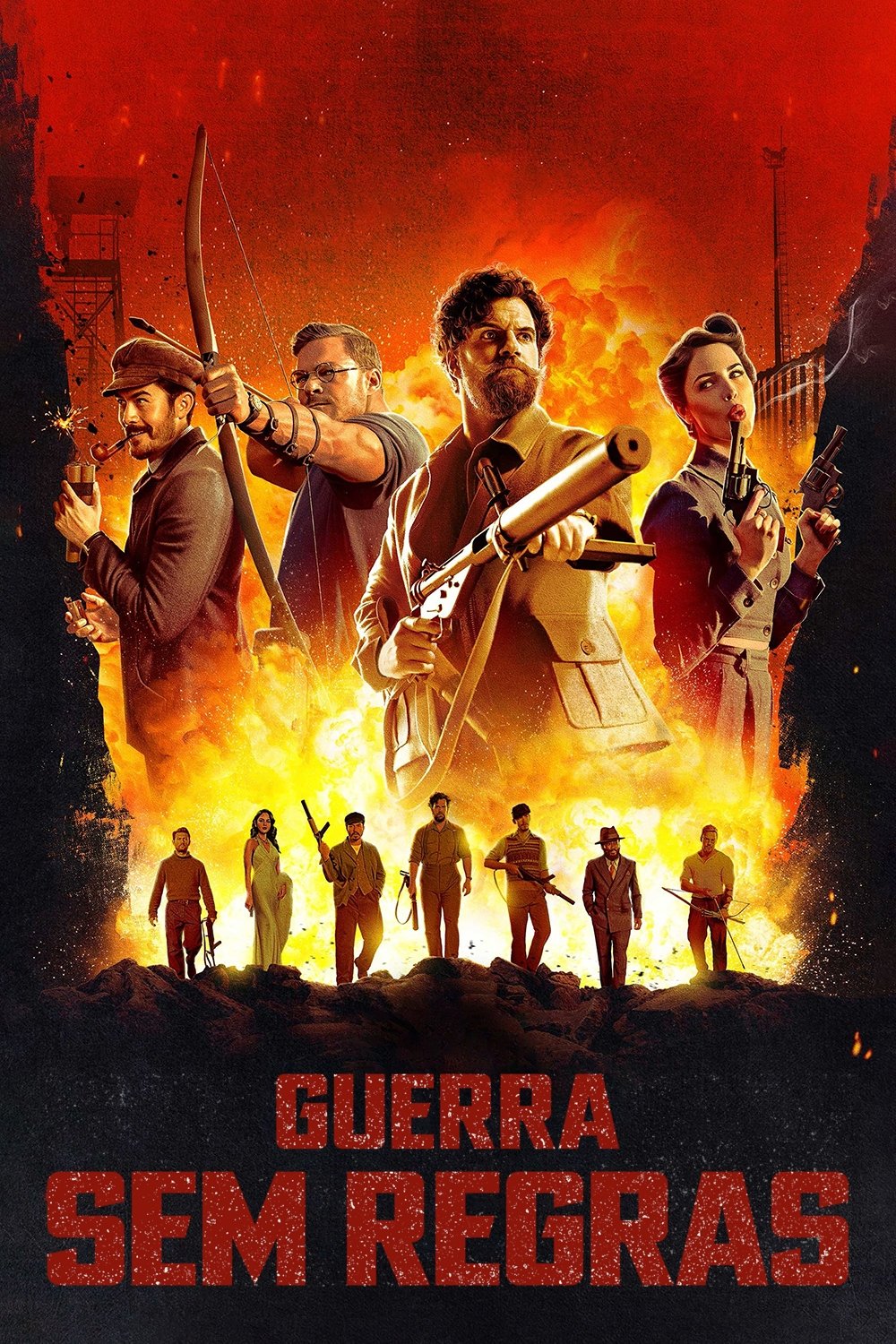 Poster de Guerra Sem Regras