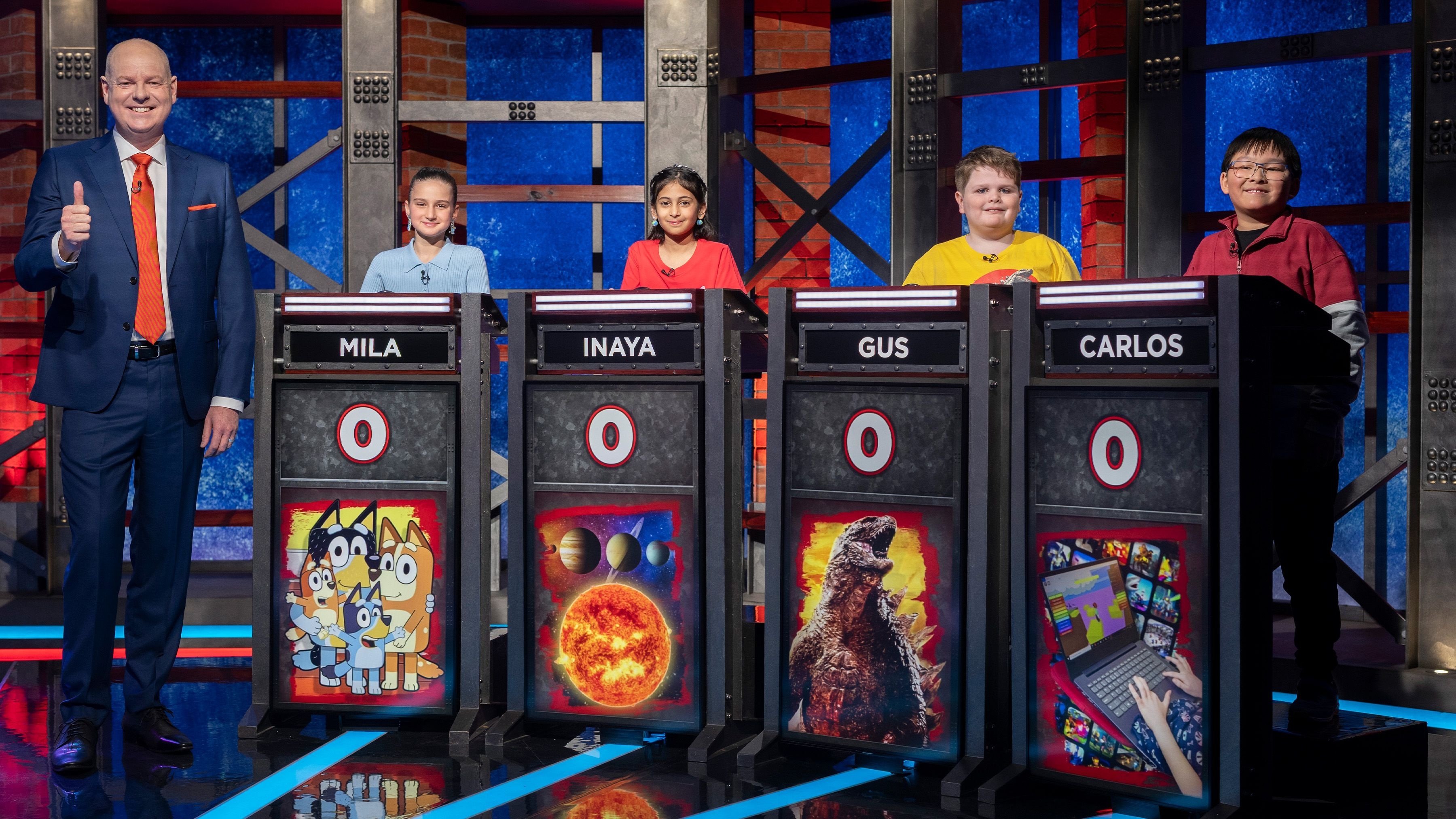 Roblox, Bluey, Godzilla and the Monsterverse and the Solar System