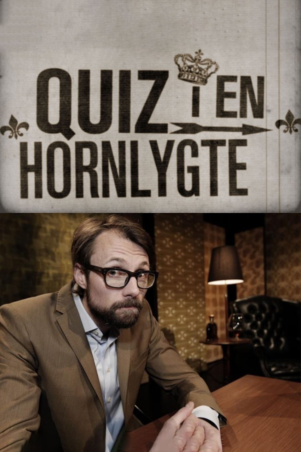 Poster de Quiz i en hornlygte
