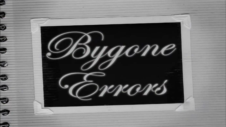 Bygone Errors