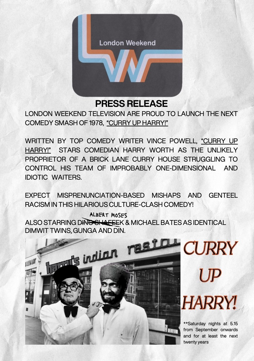 Poster de Curry Up Harry!