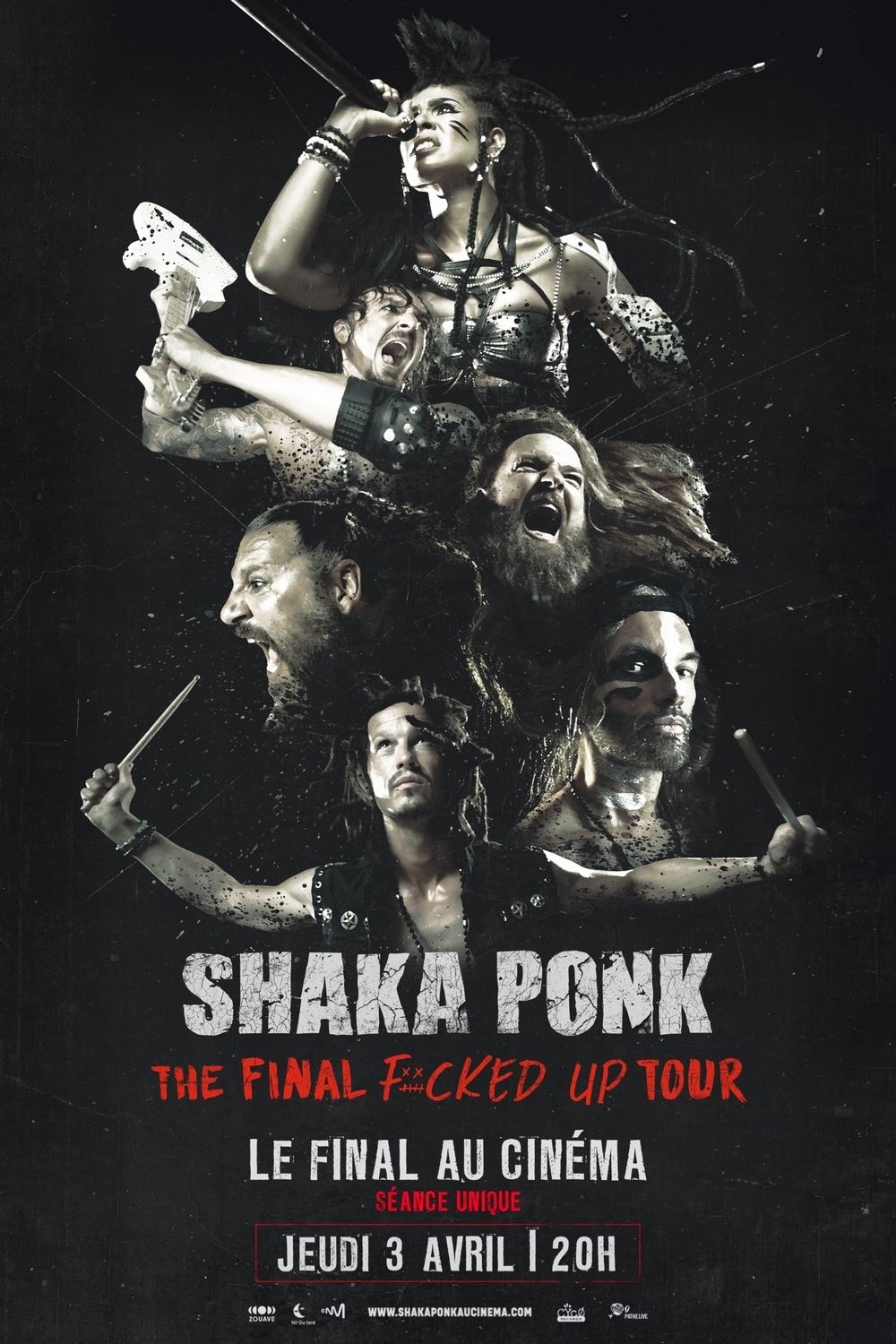 Poster de Shaka Ponk - The Final Fucked Up Tour