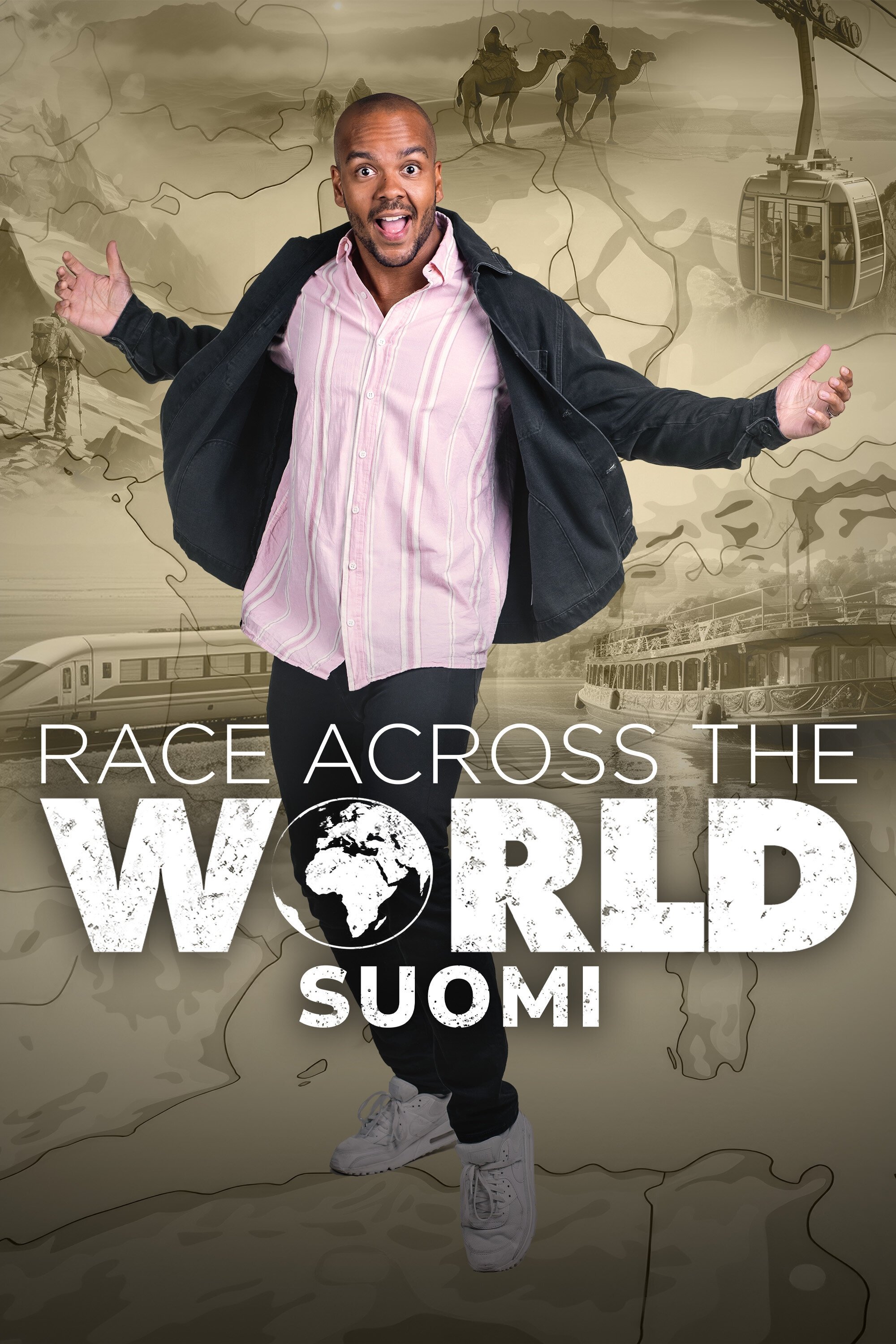 Poster de Race Across The World Suomi
